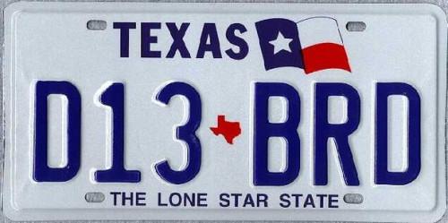 Slik søker en Texas License Plate eller VIN nummer