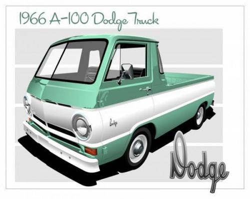 Hva var det første året Dodge Produsert en Van?