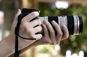 Hvordan kontrollere fokuspunktet av en Canon 40D