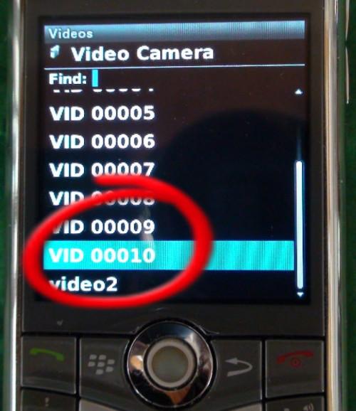 Hvordan lage en film fra en Blackberry Pearl