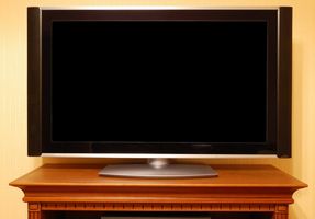 Hva gjør Lines Kjør gjennom skjermen på en plasma-TV?