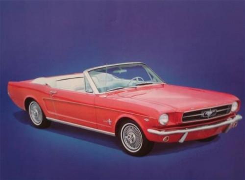 Hvilket år ble Ford Mustang bygget?
